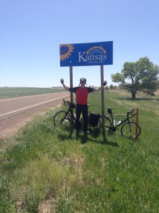 Made it to Kansas on day one